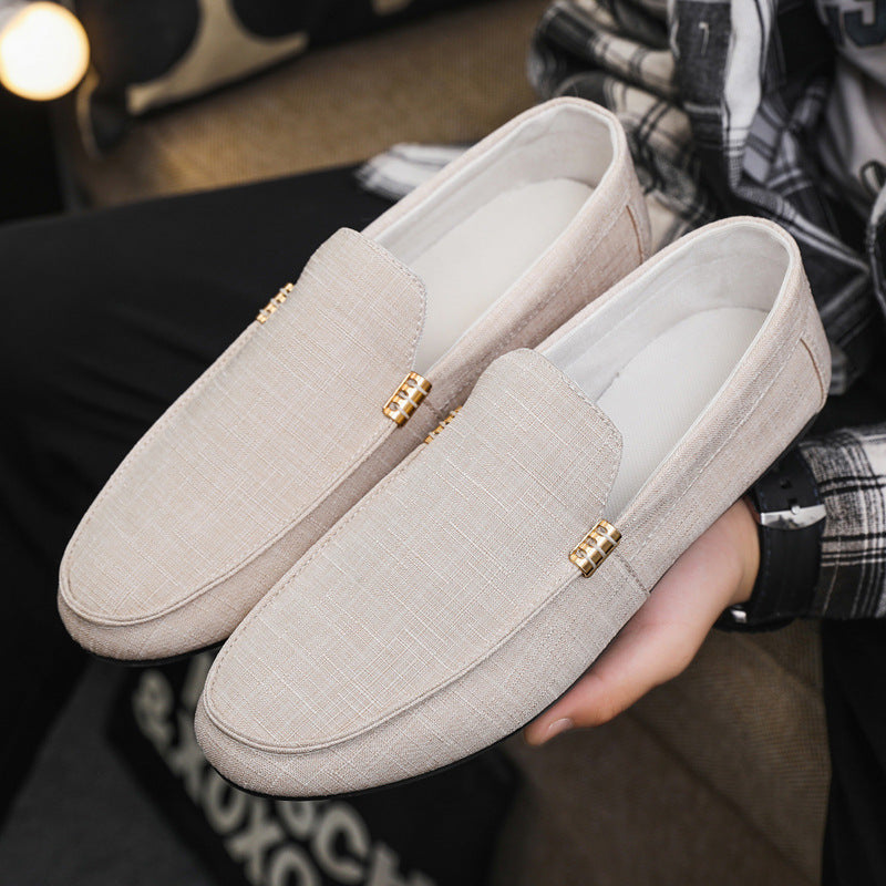 Herren Slip On Schuhe Atmungsaktiv Business Casual