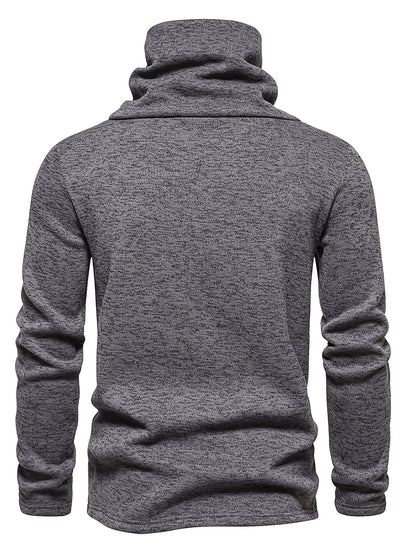 Herrenpullover mit Schalkragen für einen entspannten Alltagslook