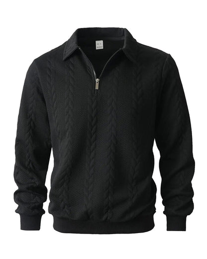 Herren-Sweatshirt mit langen Ärmeln und bequemem Schnitt
