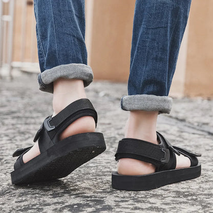 Herren Outdoor Sandalen Leichtgewicht Weiches Gewebe Rutschfest