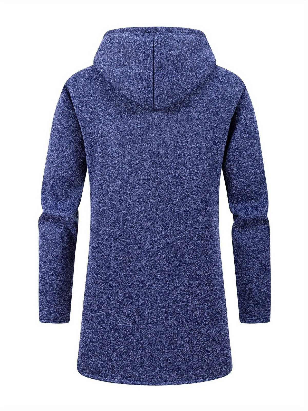 Warm gefütterter Herrenmantel mit praktischer Kapuze