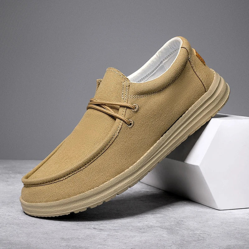 Tom Hollinger | Freizeit-Slipper aus Canvas mit Flexsohle