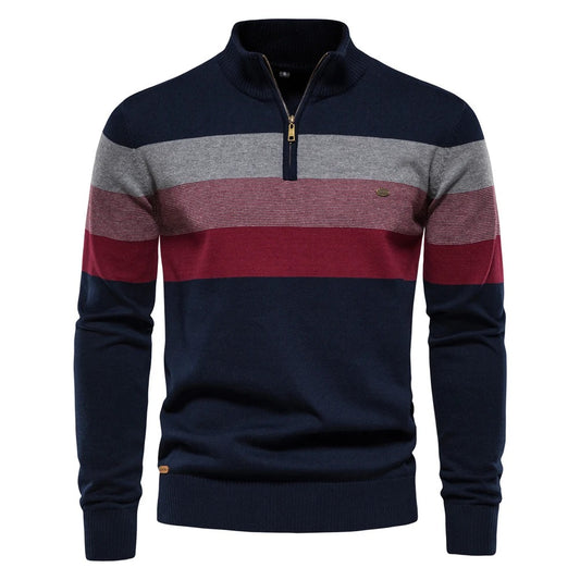 Tom Hollinger | Strip sweater with zipper