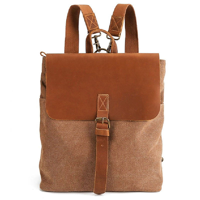 Tom Hollinger |  Leinwand Vintage Quadratischer Rucksack