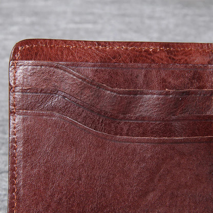 Tom Hollinger |  Leder-Bi-Fold-Geldbörse schlankes Design