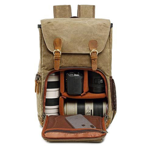 Tom Hollinger |  Canvas Vintage Fotografie Rucksack