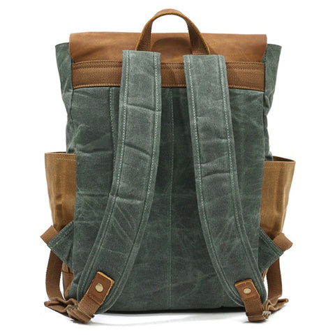 Tom Hollinger |  Canvas Rucksack im Vintage-Stil für Herren