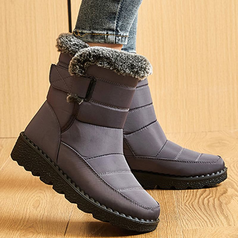 women's winter boots with faux fur lining