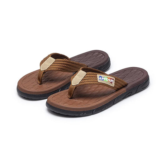 Tom Hollinger |  Herren Geflochtene Riemen Outdoor Flip-Flops Rutschfeste EVA-Sohle