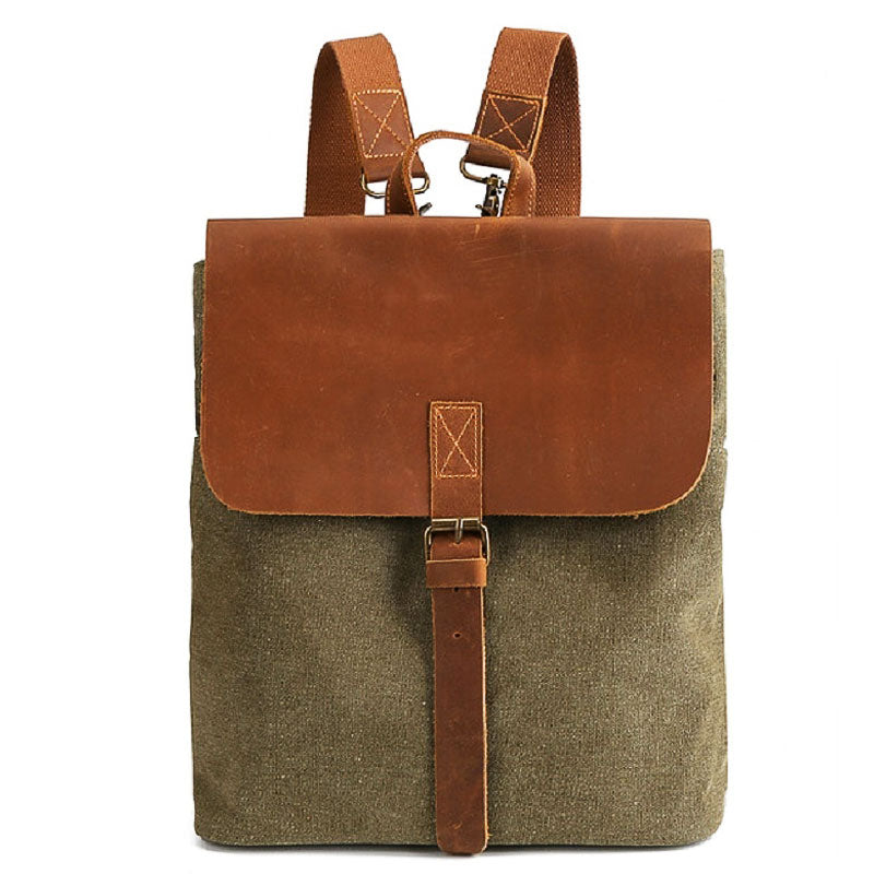 Tom Hollinger |  Leinwand Vintage Quadratischer Rucksack