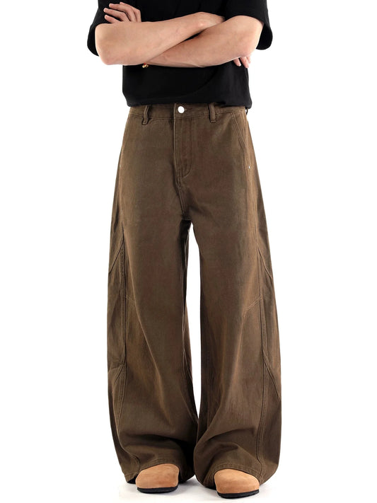 Tom Hollinger |  Herren Jeansweite-Leg Loose Fit Hose aus Denim