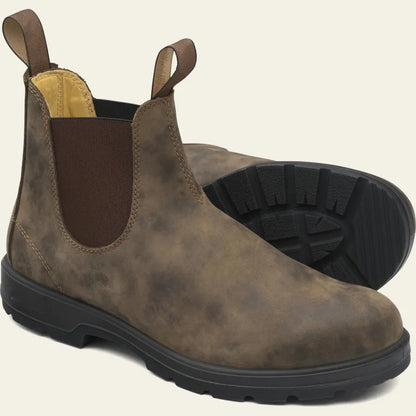 Herren Chelsea Boots Aus Leder Mit Zuglasche