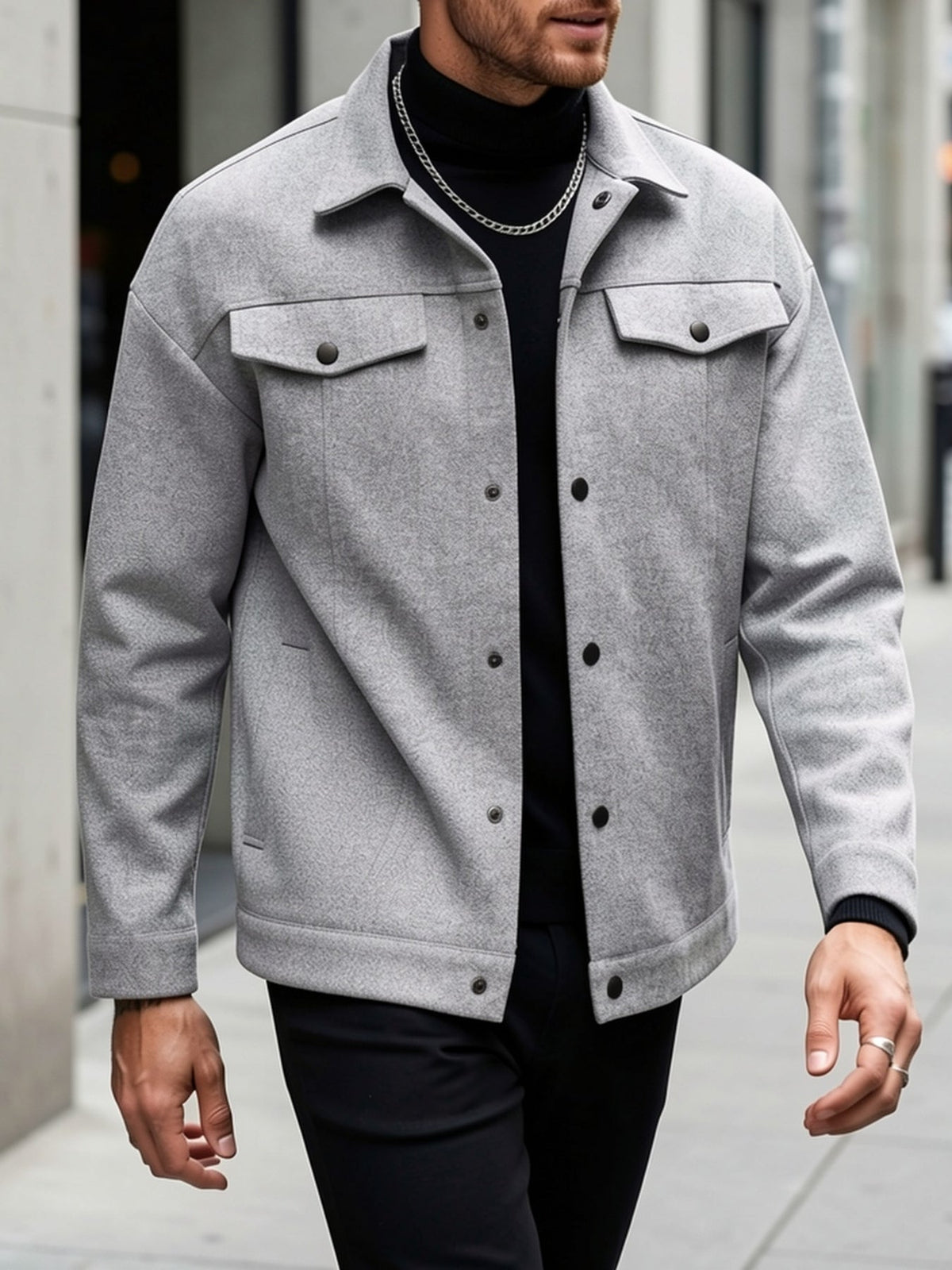 Herren-Übergangsjacke als vielseitige Jacke für den Alltag