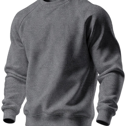 Herren Sweatshirt Mit Raglanärmeln Sportlich Leger