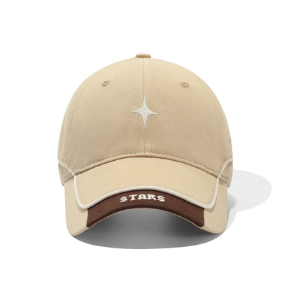 Unisex Baseballkappe Mit Sternstickerei Verstellbar