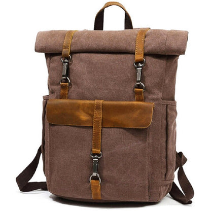 Tom Hollinger |  Vintage Canvas Rolltop Rucksack