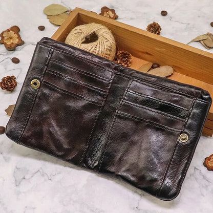 Tom Hollinger |  Leder-Geldbörse im robusten Design