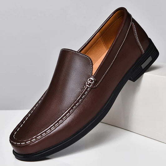 Tom Hollinger | Herren Echtes Leder Elegante Loafer
