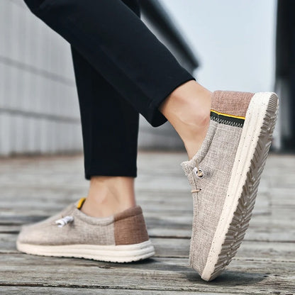 Tom Hollinger | Bequemer Denim-Slipper mit Kontrastdetails