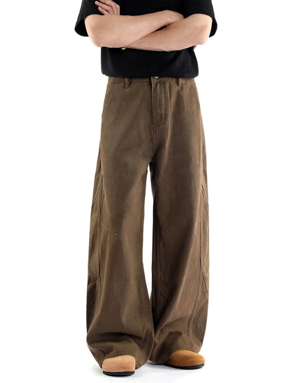 Tom Hollinger |  Herren Jeansweite-Leg Loose Fit Hose aus Denim