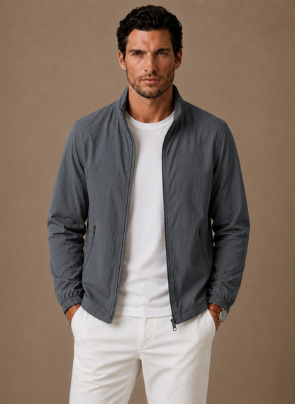 Herren Bomberjacke Mit Netzfutter