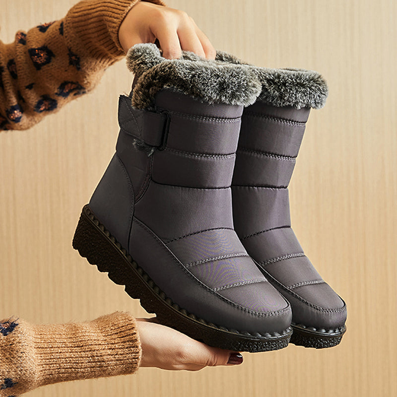 women's winter boots with faux fur lining