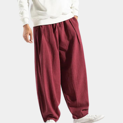 Tom Hollinger | Herren Entspannte Passform Bequeme Freizeit-Hose