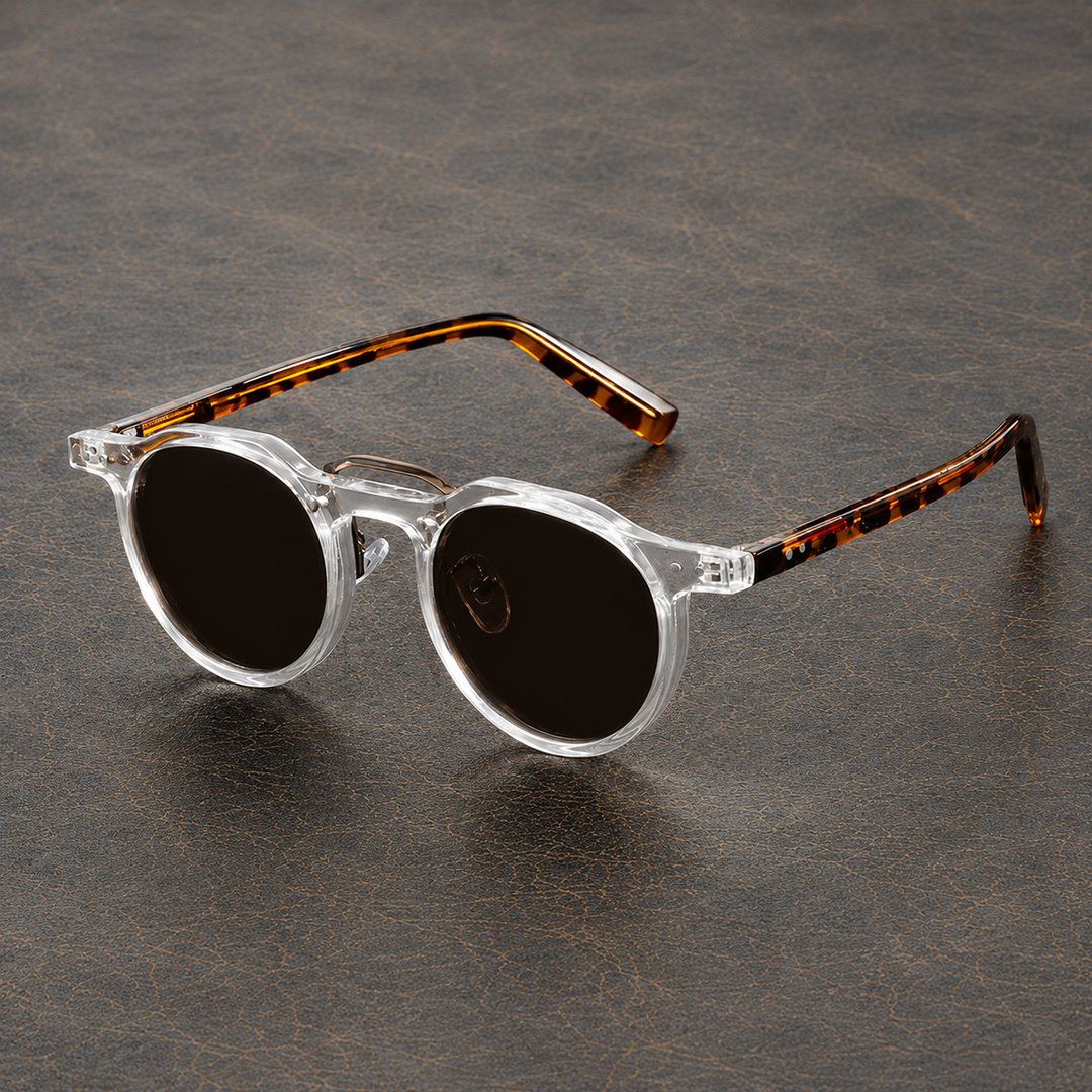 Unisex Sonnenbrille Mit Rundem Rahmen
