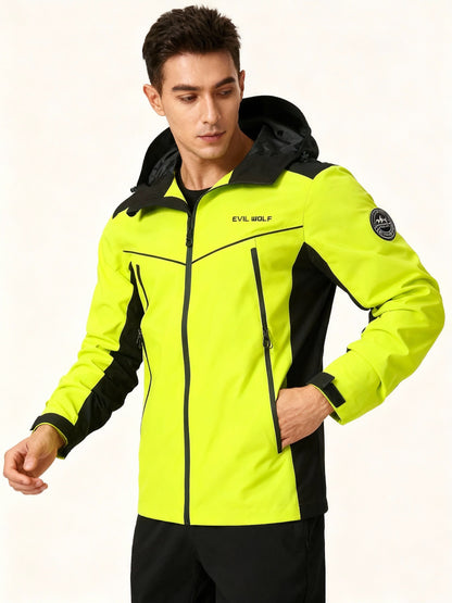 Damen Outdoor-Jacke mit reflektierenden Details in der Vorderansicht