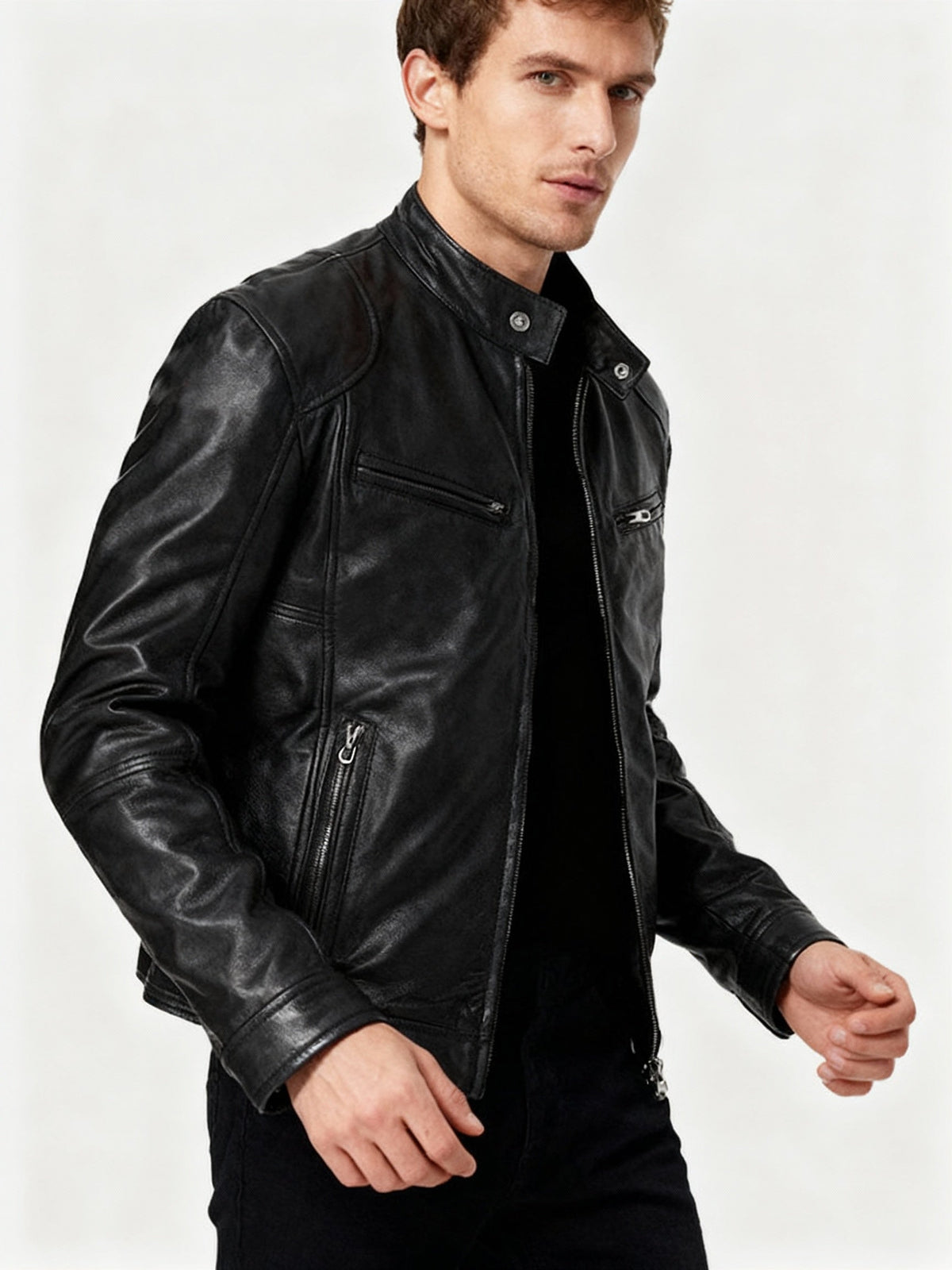 Herrenjacke mit Innenfutter und mehreren praktischen Taschen