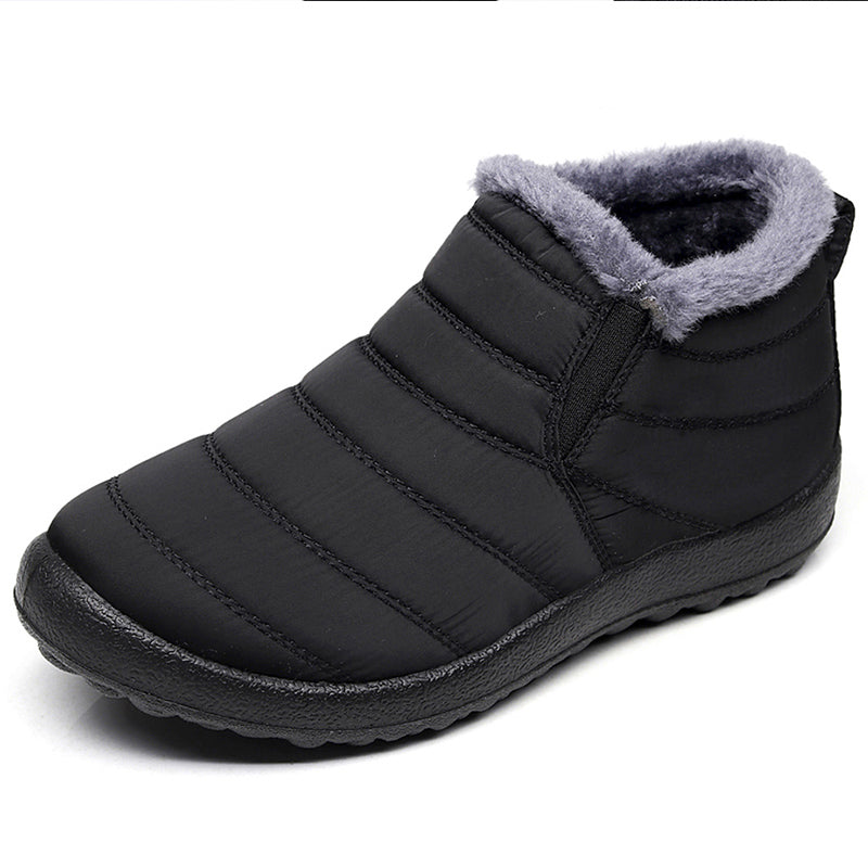 Men's Winter Slip-On Boots with Fur Lining