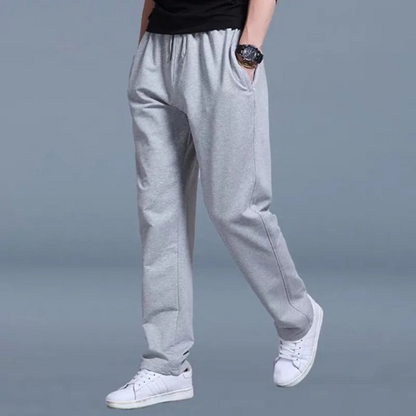 Men's Sweatpants With Drawstring And Side Pockets