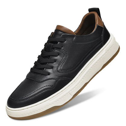 men's leather casual shoes