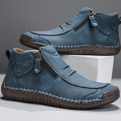 Herrenstiefel Mit Seitlichem Reißverschluss