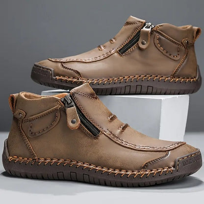 Herrenstiefel Mit Seitlichem Reißverschluss