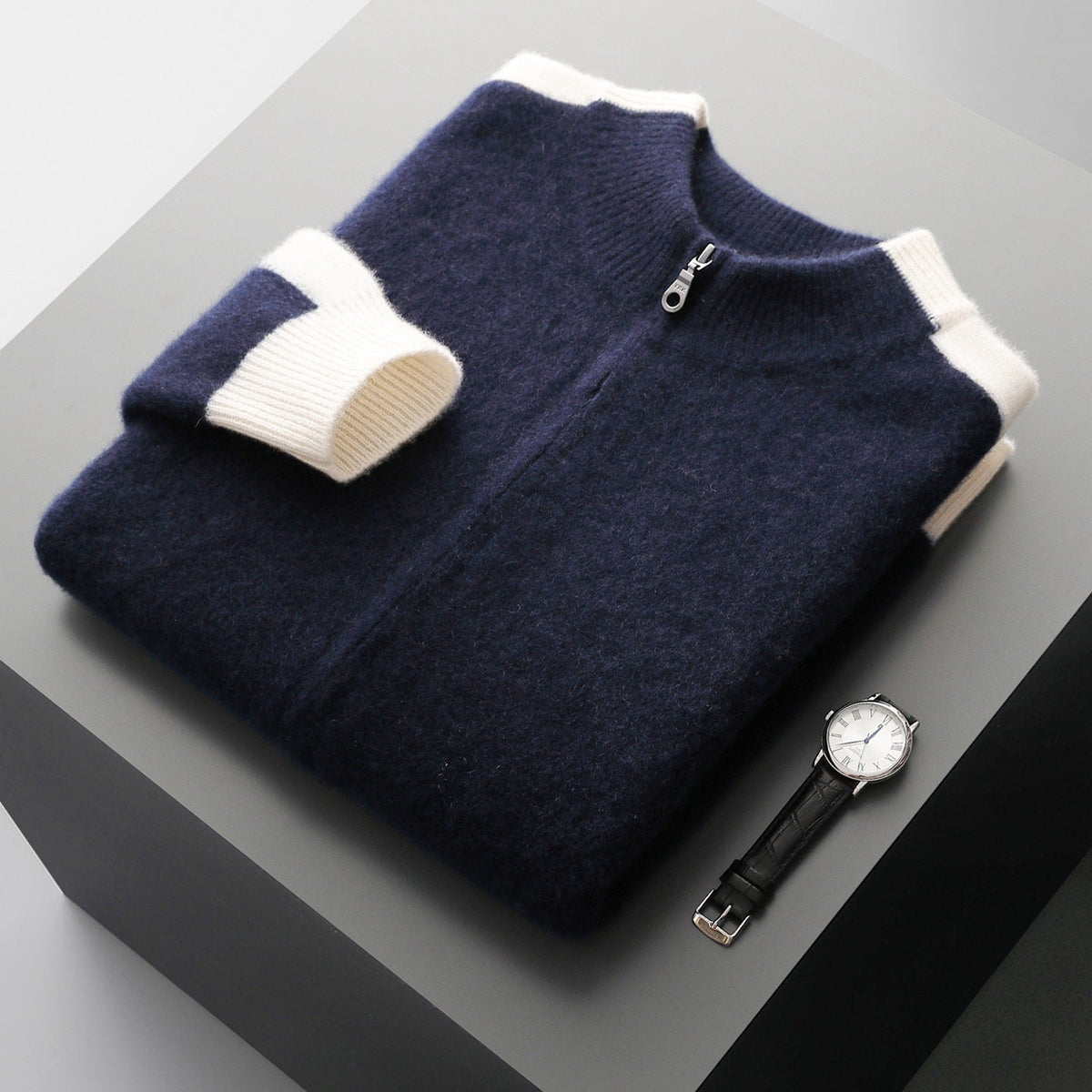 Herren Merinowolljacke Aus Merinowollmix Für Alltag Und Büro