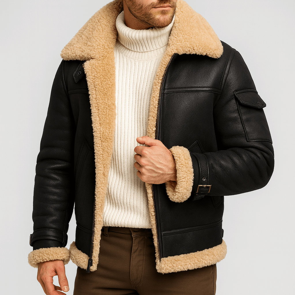 Lederjacke für Herren als vielseitige Ergänzung zu verschiedenen Outfits
