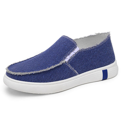 Herren Canvas Slip On Freizeitschuhe