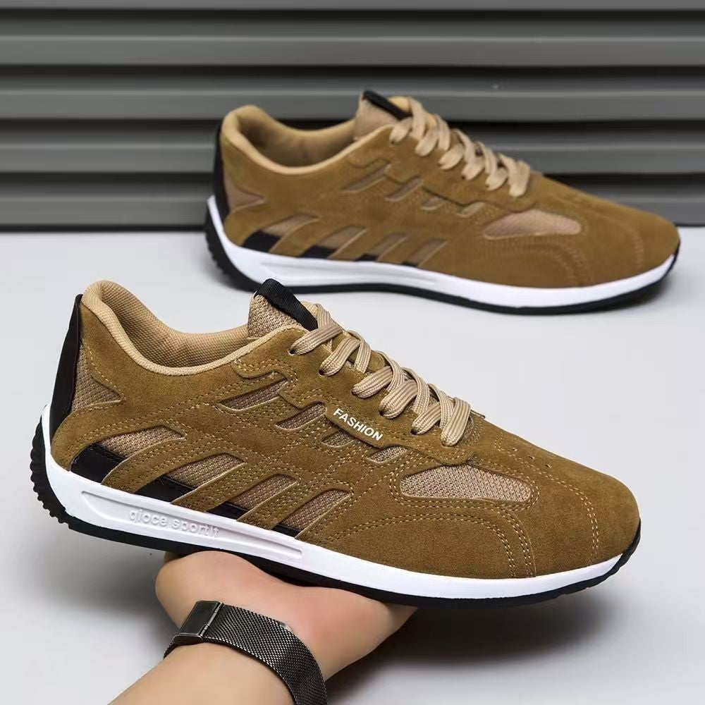 Unisex-Sneaker aus Veloursleder in der Innenansicht