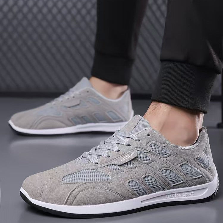 Seitenansicht der Laufsohle am Unisex-Sneaker