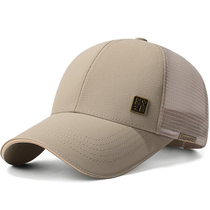 Leichte Herren Cap aus Mesh-Material mit atmungsaktiven Einsätzen
