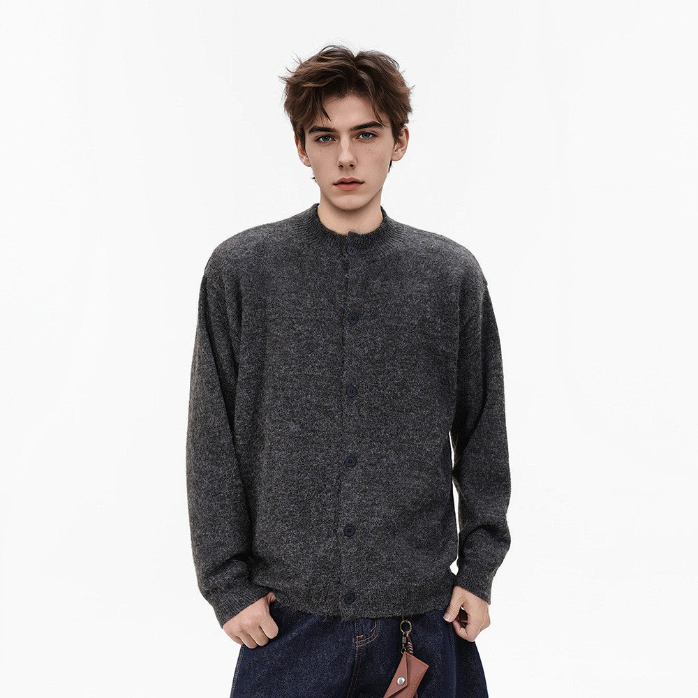 Oversize Herren-Cardigan als wärmende zusätzliche Schicht
