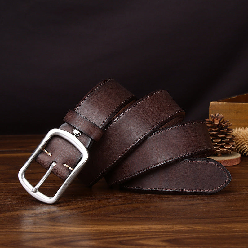 Klassischer Jeansgürtel als stilvolles Herrenaccessoire
