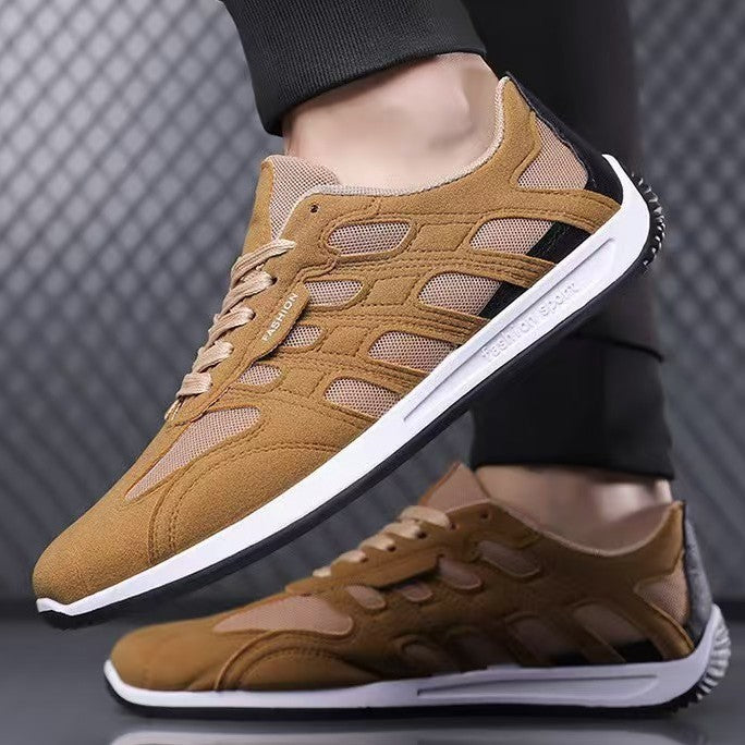 Schnürung und Vorderseite des Unisex-Sneakers im Detail
