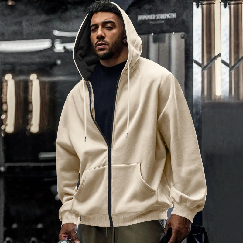 Herren Zip-Hoodie als lässiger Begleiter für den Alltag