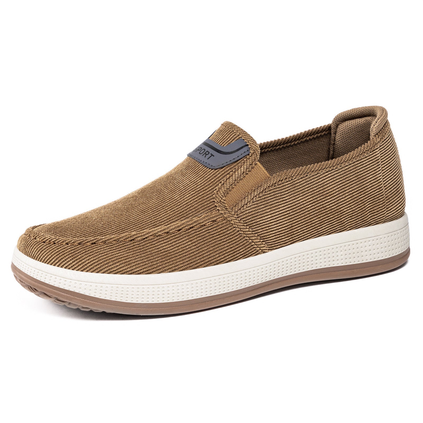 Paar Herren-Cord-Sneaker für Alltag und Freizeit