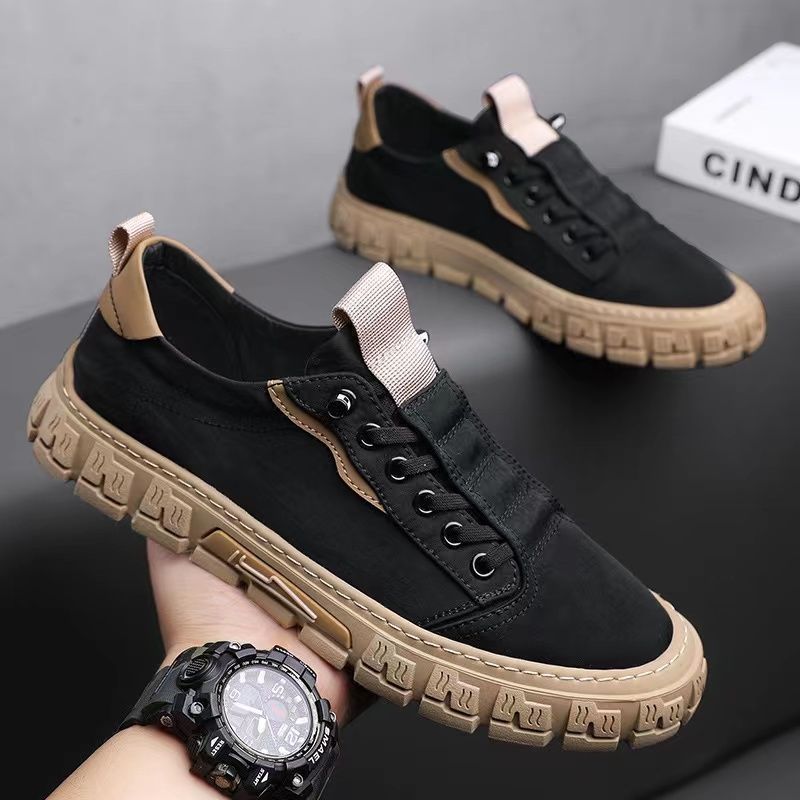 Herren Canvas Sneaker als Paar in lässigem Alltagsstil