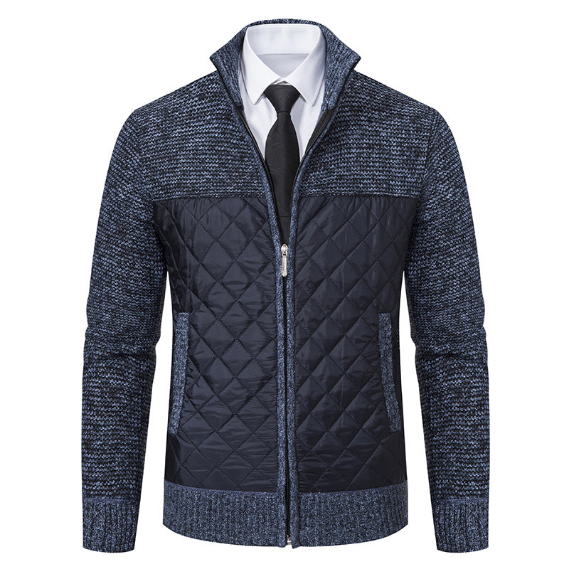 Herren-Strickjacke mit praktischem Reißverschluss an der Vorderseite
