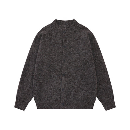 Herren Strick Cardigan Oversize Mit Knöpfen