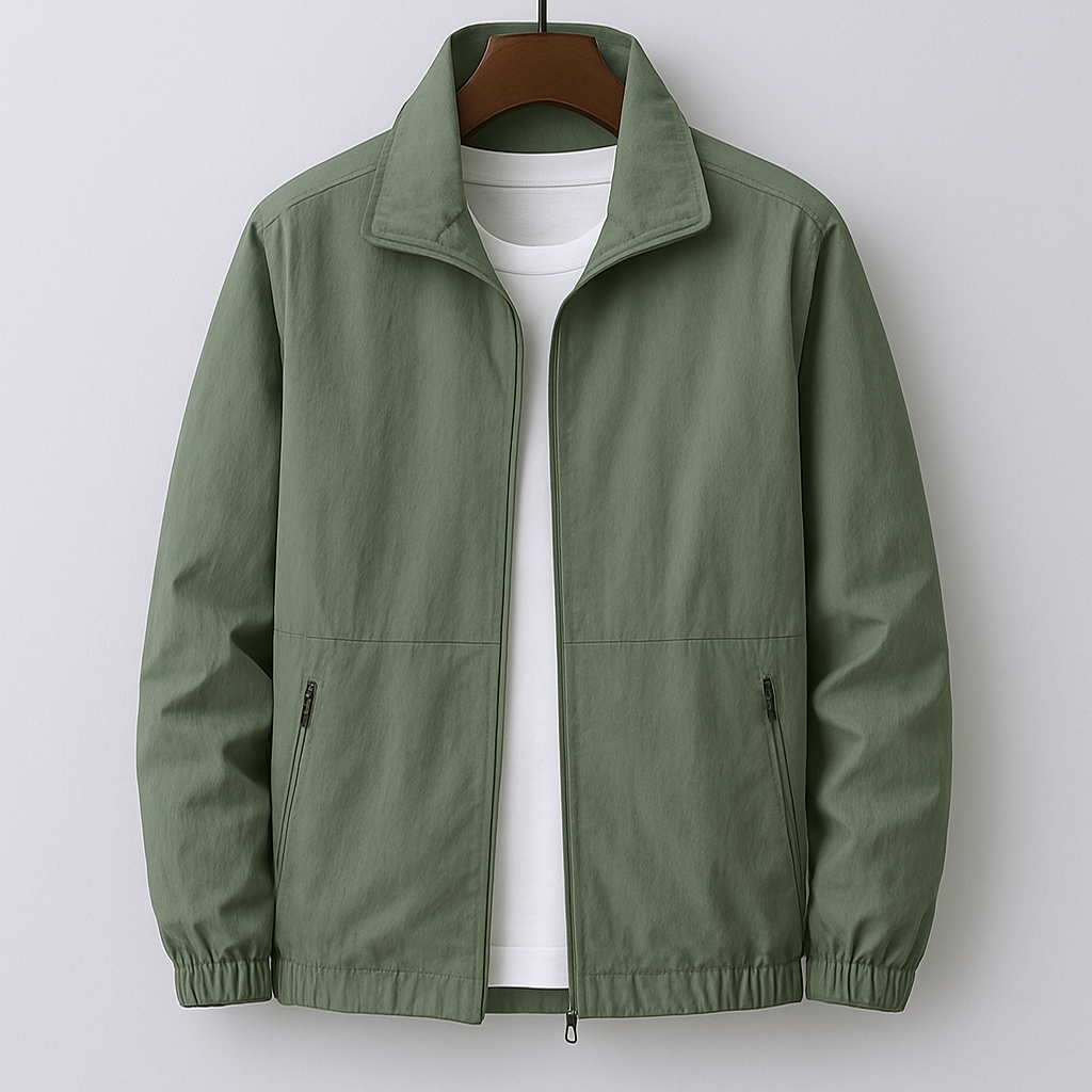 Men's jacket Lightweight fabric Straight cut